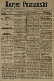 Kurier Poznański 1907.11.29 R.2 nr274