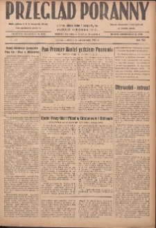 Przegląd Poranny: pismo niezależne i bezpartyjne 1928.10.21 R.8 Nr243
