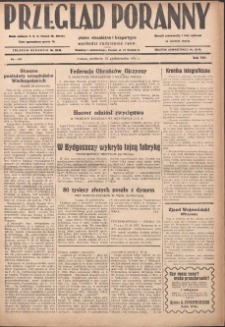 Przegląd Poranny: pismo niezależne i bezpartyjne 1928.10.28 R.8 Nr249