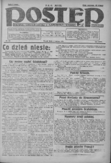 Postęp: dziennik chrześcijański i narodowy: wychodzi w Poznaniu 1925.08.12 R.36 Nr184