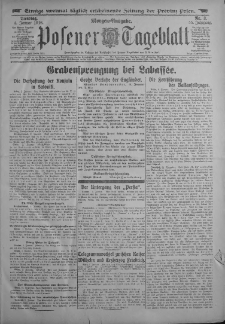 Posener Tageblatt 1916.01.04 Jg.55 Nr3