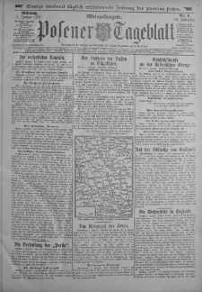 Posener Tageblatt 1916.01.05 Jg.55 Nr6