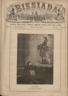 Biesiada Literacka 1886 t.21 nr542