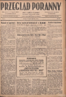 Przegląd Poranny: pismo niezależne i bezpartyjne 1929.01.08 R.9 Nr6