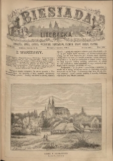 Biesiada Literacka 1886 t.21 nr544