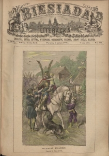 Biesiada Literacka 1886 t.21 nr545