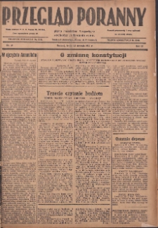 Przegląd Poranny: pismo niezależne i bezpartyjne 1929.01.23 R.9 Nr19