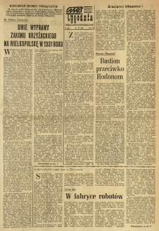 Głos Tygodnia. Dodatek Głosu Wielkopolskiego. 1966.04.17 R.6 nr233