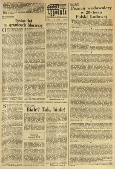 Głos Tygodnia. Dodatek Głosu Wielkopolskiego. 1966.05.15 R.6 nr237