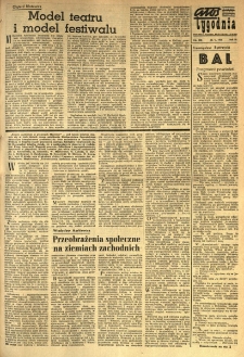 Głos Tygodnia. Dodatek Głosu Wielkopolskiego. 1966.05.22 R.6 nr238