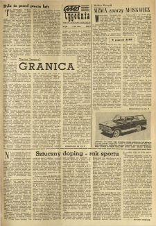 Głos Tygodnia. Dodatek Głosu Wielkopolskiego. 1966.08.14 R.6 nr250