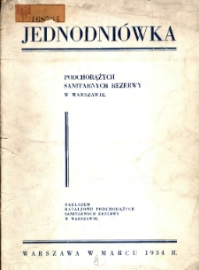 Jednodniówka podchorążych sanitarnych rezerwy w Warszawie