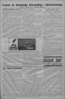 Dodatek do Orędownika Ostrowskiego i Odolanowskiego 1938.11.18