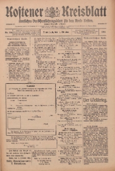 Kostener Kreisblatt: amtliches Ver&ouml;ffentlichungsblatt f&uuml;r den Kreis Kosten 1914.10.03 Jg.49 Nr119