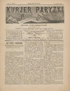 Kurjer Paryzki: dwutygodnik polityczny-literacki-społeczny: organ patrjotyczny polski 1883.12.15 R.3 Nr55