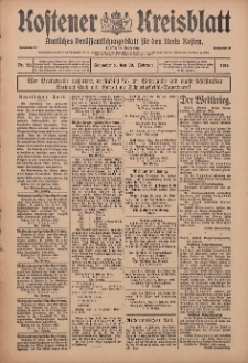 Kostener Kreisblatt: amtliches Veröffentlichungsblatt für den Kreis Kosten 1915.02.20 Jg.50 Nr22