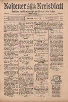 Kostener Kreisblatt: amtliches Veröffentlichungsblatt für den Kreis Kosten 1915.07.29 Jg.50 Nr90