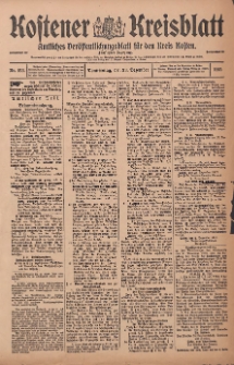 Kostener Kreisblatt: amtliches Ver&ouml;ffentlichungsblatt f&uuml;r den Kreis Kosten 1915.12.23 Jg.50 Nr153