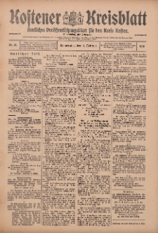 Kostener Kreisblatt: amtliches Ver&ouml;ffentlichungsblatt f&uuml;r den Kreis Kosten 1916.02.03 Jg.51 Nr15