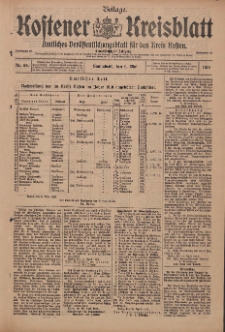 Kostener Kreisblatt: amtliches Ver&ouml;ffentlichungsblatt f&uuml;r den Kreis Kosten 1916.05.06 Jg.51 Nr55: Beilage