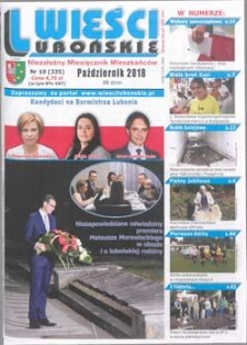 Wieści Lubońskie 2018.10 Nr10(335)