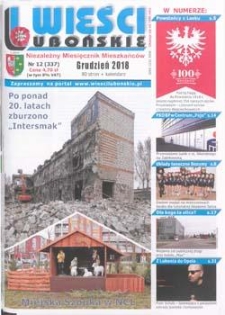 Wieści Lubońskie 2018.12 Nr12(337)