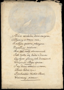 Wiersze z rysunkami dzieci naklejone na kartony, vol. 1