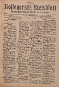 Kostener Kreisblatt: amtliches Veröffentlichungsblatt für den Kreis Kosten 1916.07.25 Jg.51 Nr89: Beilage