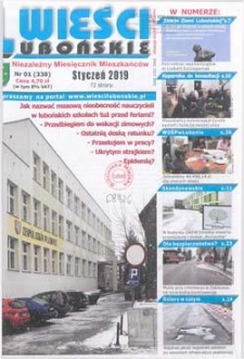 Wieści Lubońskie 2019.01 Nr1(338)