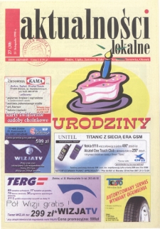 Aktualności Lokalne 1998 Nr 27(30)
