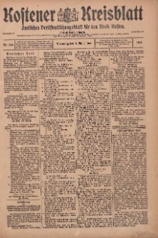 Kostener Kreisblatt: amtliches Ver&ouml;ffentlichungsblatt f&uuml;r den Kreis Kosten 1916.11.07 Jg.51 Nr134