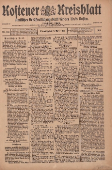 Kostener Kreisblatt: amtliches Veröffentlichungsblatt für den Kreis Kosten 1916.11.07 Jg.51 Nr134