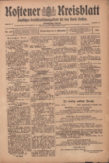 Kostener Kreisblatt: amtliches Ver&ouml;ffentlichungsblatt f&uuml;r den Kreis Kosten 1916.11.09 Jg.51 Nr135