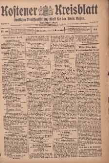 Kostener Kreisblatt: amtliches Veröffentlichungsblatt für den Kreis Kosten 1916.11.30 Jg.51 Nr144