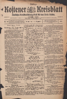 Kostener Kreisblatt: amtliches Veröffentlichungsblatt für den Kreis Kosten 1916.12.02 Jg.51 Nr145: Beilage