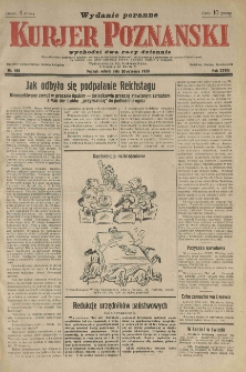 Kurier Poznański 1933.09.30 R.28 nr450