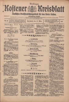 Kostener Kreisblatt: amtliches Ver&ouml;ffentlichungsblatt f&uuml;r den Kreis Kosten 1917.03.17 Jg.52 Nr33: Beilage