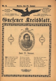 Gnesener Kreisblatt 1912.01.28 Nr8