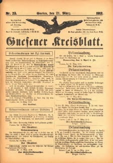 Gnesener Kreisblatt 1912.03.21 Nr23