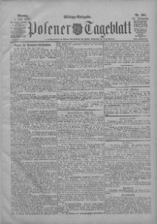 Posener Tageblatt 1906.07.02 Jg.45 Nr303