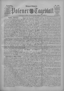 Posener Tageblatt 1906.08.02 Jg.45 Nr356