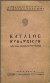 Katalog Wydawnictw Głównego Urzędu Statystycznego