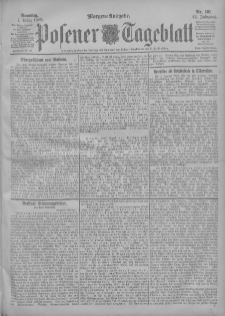 Posener Tageblatt 1903.03.01 Jg.42 Nr101