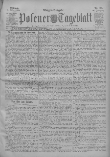 Posener Tageblatt 1911.03.01 Jg.50 Nr101