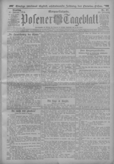 Posener Tageblatt 1914.02.10 Jg.53 Nr67
