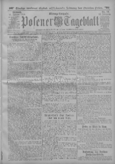 Posener Tageblatt 1914.02.11 Jg.53 Nr70