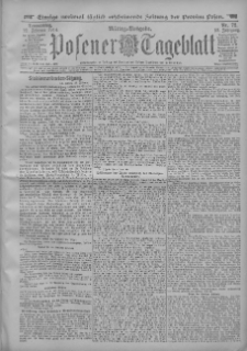 Posener Tageblatt 1914.02.12 Jg.53 Nr72