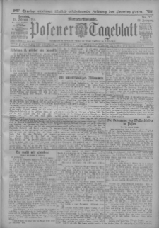 Posener Tageblatt 1914.02.15 Jg.53 Nr77