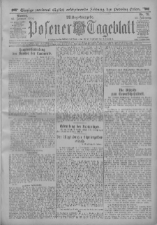 Posener Tageblatt 1914.02.16 Jg.53 Nr78