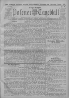 Posener Tageblatt 1914.02.22 Jg.53 Nr89